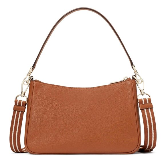 New Kate Spade Rosie Shoulder Bag Pebbled Leather Warm Gingerbread - Picture 4 of 5